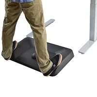 Tapis actif antifatigue pour bureau debout d'Uncaged Ergonomics - Noir