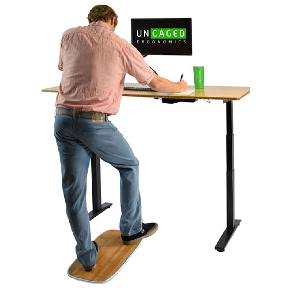 Planche équilibrante d'Uncaged Ergonomics - Argenté