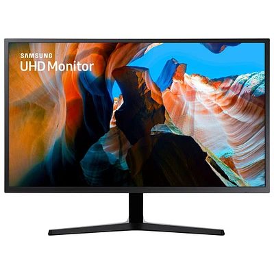 Boîte ouverte - Moniteur jeu FreeSync DEL VA 4K 60 Hz 32 po de Samsung/réponse 4 ms gris-gris (LU32J590UQNXZA)-Nr
