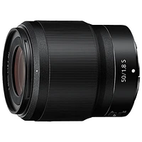 Nikon NIKKOR Z 50 mm f/1.8 S Lens - Black