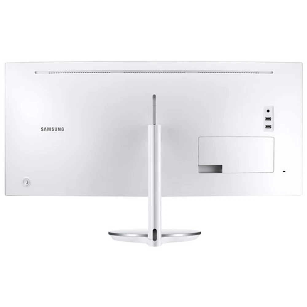 Moniteur DEL incurvé VA WQHD 100 Hz de 34 po de Samsung 4 ms (gris à gris) (LC34J791WTNXZA) - Gris