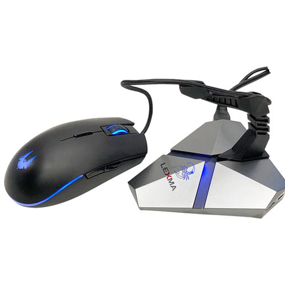Concentrateur à 3 ports USB Gaming Bungee de Lexma