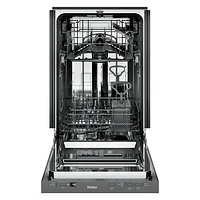 Haier 18" 50dB Built-In Dishwasher (QDT125SSLSS) - Stainless Steel