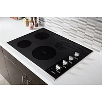 Whirlpool 30" 4-Element Electric Cooktop (WCE55US0HS) - Stainless Steel