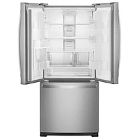 Whirlpool 30" 19.7 Cu. Ft. French Door Refrigerator with Water Dispenser (WRF560SEHZ) - Stainless Steel