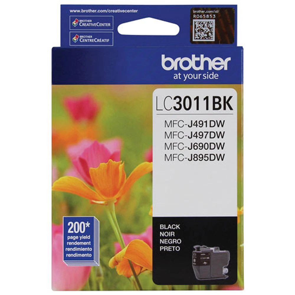 Cartouche d'encre noire de Brother (LC3011BK)