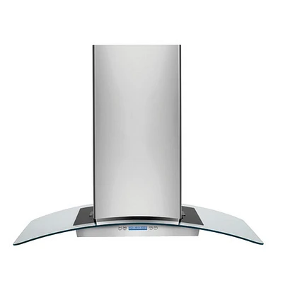 Hotte de cuisine de 36 po de Frigidaire (RH36PC60GS) - Argenté/verre - Boîte ouverte - Parfait état