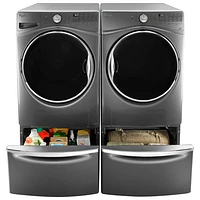 Whirlpool 30" Laundry Pedestal (WFP2715HC) - Chrome Shadow