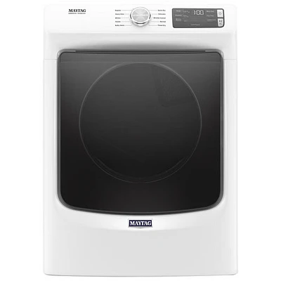 Sécheuse électrique de 7,4 pi³ de Maytag (YMED5630HW) - Blanc