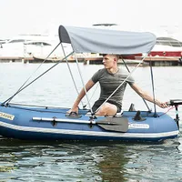 Aqua Marina Classic 9.8 ft. Inflatable Fishing Boat - Blue