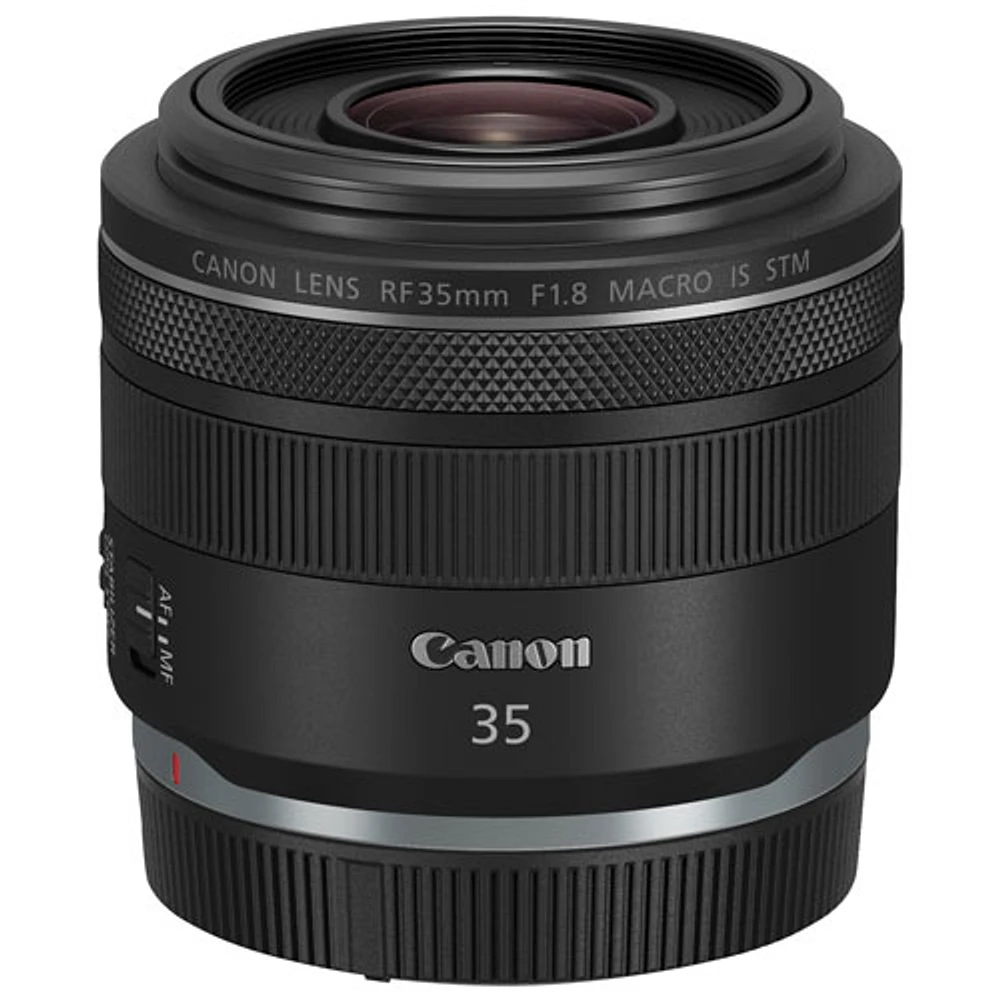 Canon RF 35mm f/1.8 Macro IS STM Lens - Black