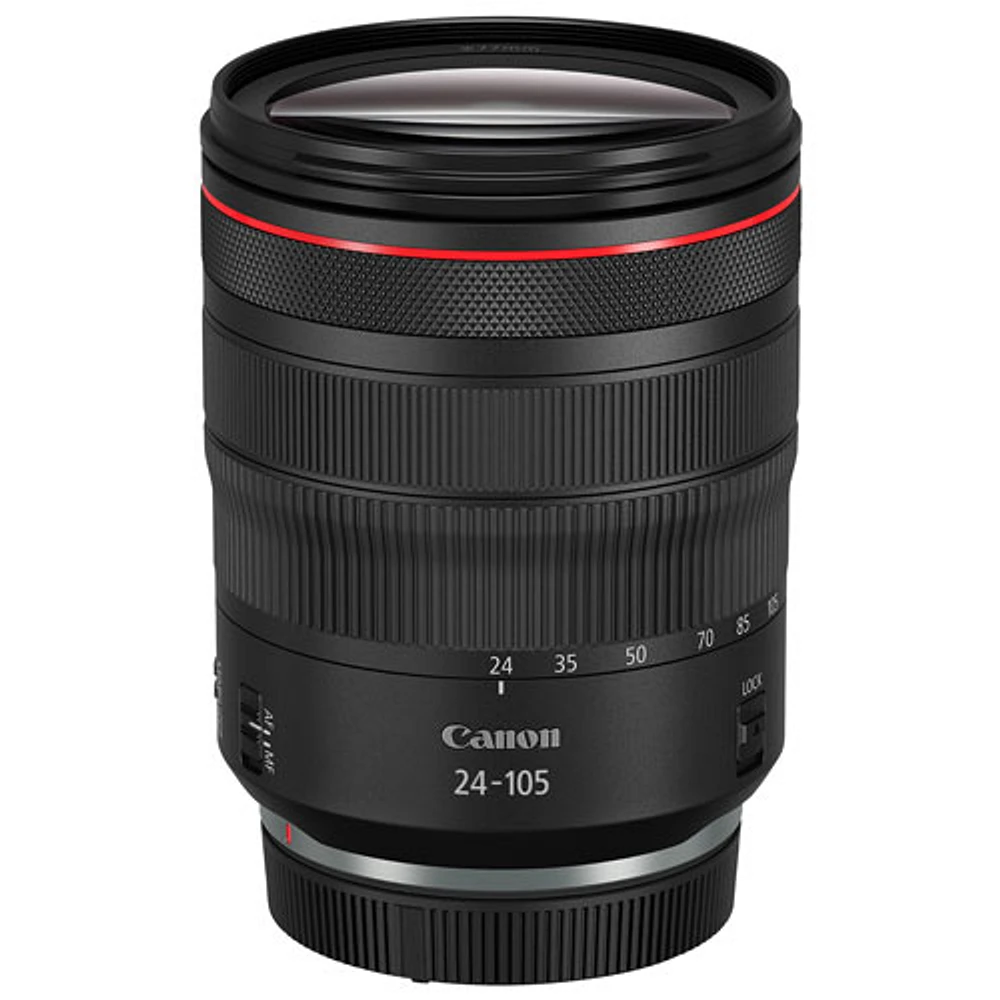 Canon RF 24-105mm f/4L IS USM Lens - Black
