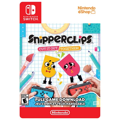 SnipperClips - Cut it out, Together! (Switch) - Téléchargement numérique