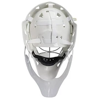 Masque de gardien de but PTG avec protecteur de gorge de Road Warrior pour hockey de rue
