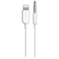 Insignia 0.9m (3 ft.) Lightning/3.5mm Stereo Cable - White - Only at Best Buy