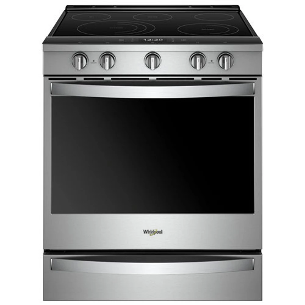 Cuisinière électrique encastrable de 30 po de Whirlpool (YWEE750H0HZ) - Inox - BO - Parfait état