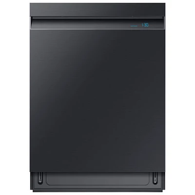 Lave-vaisselle encastrable 24 po 39 dB avec cuve en inox de Samsung (DW80R9950UG/AA) - Inox noir
