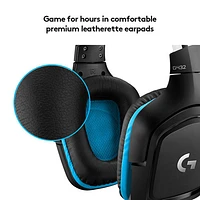 Logitech G432 Gaming Headset with Microphone - Black