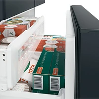Café 36" 22.2 Cu. Ft. Counter-Depth French Door Refrigerator (CYE22TP3MD1) - Matte Black