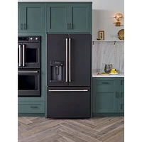Café 36" 22.2 Cu. Ft. Counter-Depth French Door Refrigerator (CYE22TP3MD1) - Matte Black