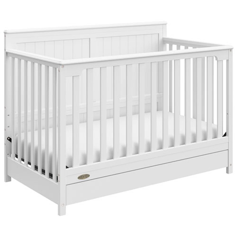 Lit de bébé transformable 4-en-1 Hadley de Graco - Blanc