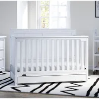 Lit de bébé transformable 4-en-1 Hadley de Graco - Blanc