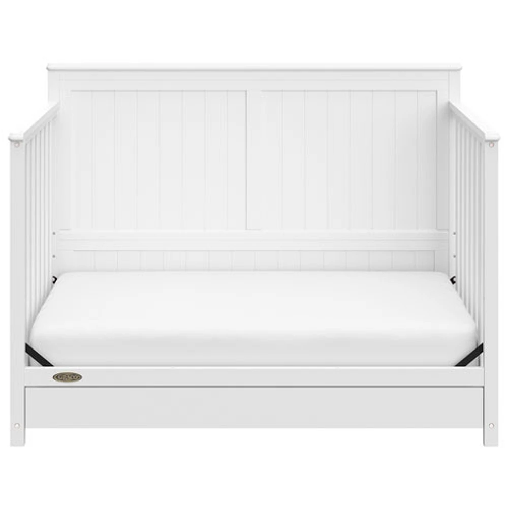 Lit de bébé transformable 4-en-1 Hadley de Graco - Blanc