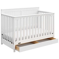 Lit de bébé transformable 4-en-1 Hadley de Graco - Blanc