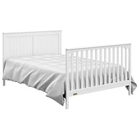 Lit de bébé transformable 4-en-1 Hadley de Graco - Blanc