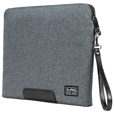 Housse pour portable de 14 po Slouch de PKG - Laine grise