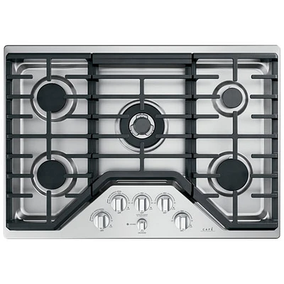 Café 30" 5-Burner Gas Cooktop (CGP95302MS1) - Stainless Steel