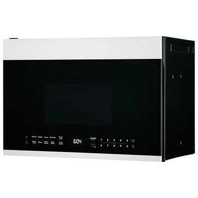 Four à micro-ondes à hotte intégrée de Frigidaire - 1,4 pi³ - Blanc
