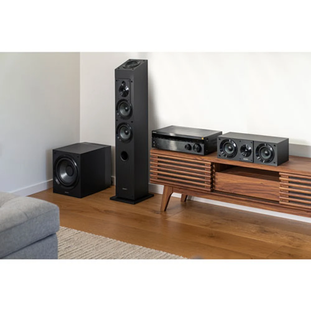 Haut-parleur de canal central à 2 voies de 145 W SS-CS8 de Sony - Noir