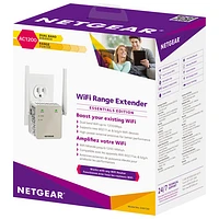 NETGEAR AC1200 Wi-Fi 5 Range Extender Essentials Edition (EX6120-100CNS)