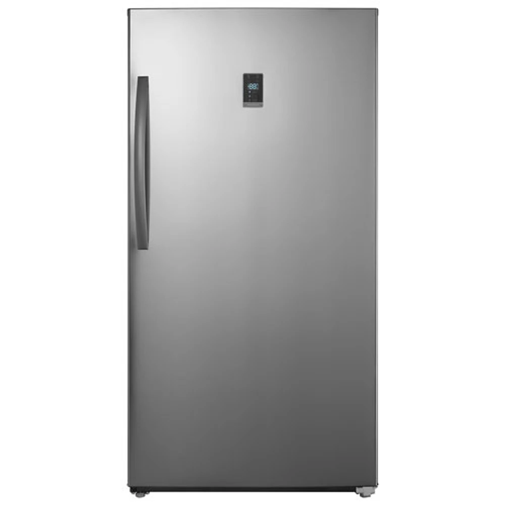 Insignia 17 Cu. Ft. Garage Ready Upright Convertible Freezer (NS-UZ17SS0) - Stainless - Only at Best Buy