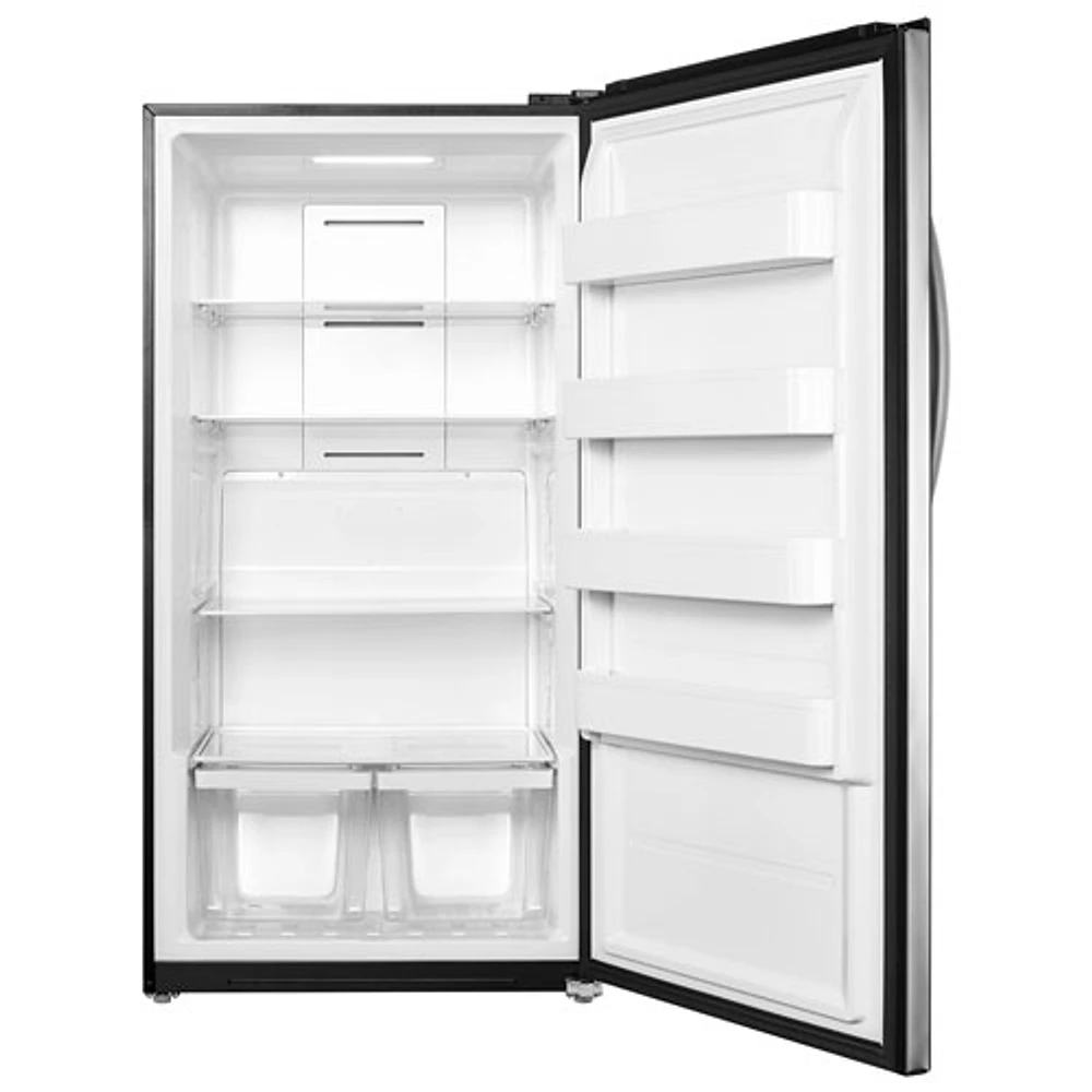 Insignia 17 Cu. Ft. Garage Ready Upright Convertible Freezer (NS-UZ17SS0) - Stainless - Only at Best Buy