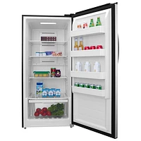 Insignia 13.8 Cu.Ft. Garage Ready Upright Convertible Freezer(NS-UZ14SS0) - Stainless - Only at Best Buy