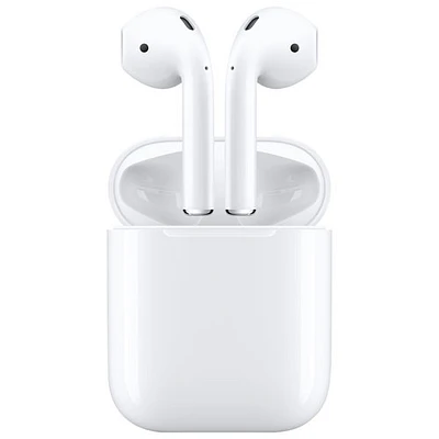 Apple AirPods (2nd generation) In-Ear True Wireless Earbuds - White