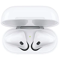 Apple AirPods (2nd generation) In-Ear True Wireless Earbuds - White