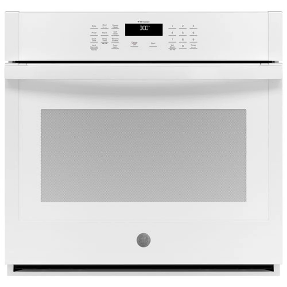 GE 30" 5.0 Cu. Ft. Self-Clean Electric Wall Oven (JTS3000DNWW) - White
