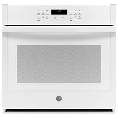 GE 30" 5.0 Cu. Ft. Self-Clean Electric Wall Oven (JTS3000DNWW) - White