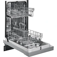 Frigidaire 18" 52dB Built-In Dishwasher with Stainless Steel Tub (FFBD1831US) - Stainless Steel
