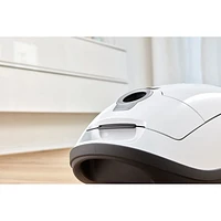 Miele Complete C3 Excellence Canister Vacuum - Lotus White
