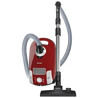 Miele Compact C1 Hardfloor Plus Canister Vacuum - Autumn Red