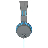 JLab JBuddies Sound Isolating Headphones - Grey/Blue