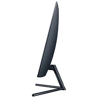 Moniteur DEL incurvé VA Ultra HD 4K 60 Hz de 32 po de Samsung avec temps de réponse de 4 ms gris à gris (LU32R590CWNXZA) - Bleu foncé/Gris