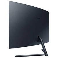 Moniteur DEL incurvé VA Ultra HD 4K 60 Hz de 32 po de Samsung avec temps de réponse de 4 ms gris à gris (LU32R590CWNXZA) - Bleu foncé/Gris