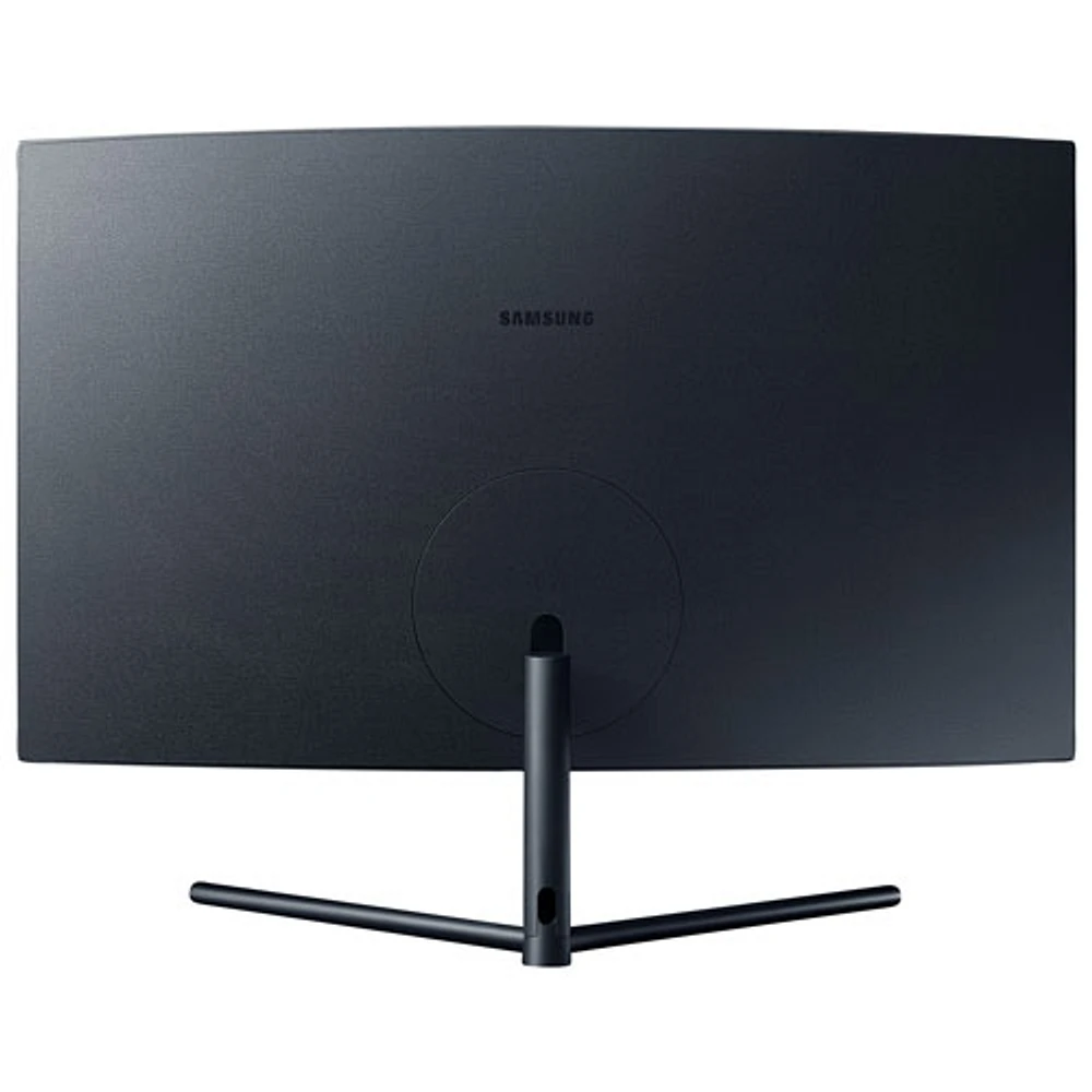 Moniteur DEL incurvé VA Ultra HD 4K 60 Hz de 32 po de Samsung avec temps de réponse de 4 ms gris à gris (LU32R590CWNXZA) - Bleu foncé/Gris