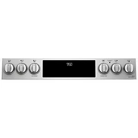 Café 30" True Convection 5-Element Slide-In Smooth Top Electric Range (CCES700P2MS1)-Stainless Steel