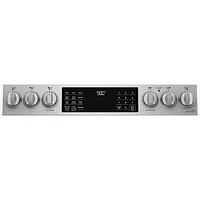 Cuisinière induction encastrable 5 éléments four convection 5,7 pi³ 30 po Café (CCHS900P2MS1) - Inox